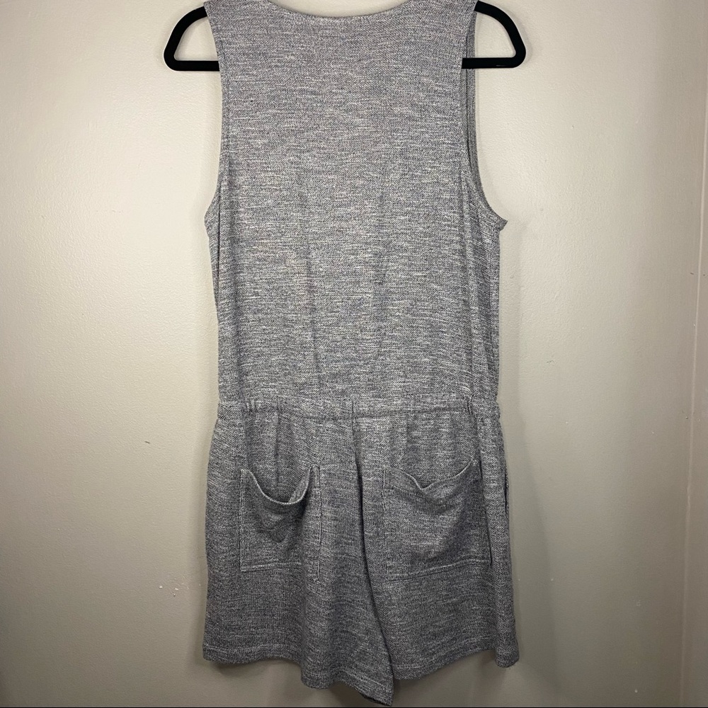 Lou & Grey Lightweight Terry Drawstring Romper - image 6
